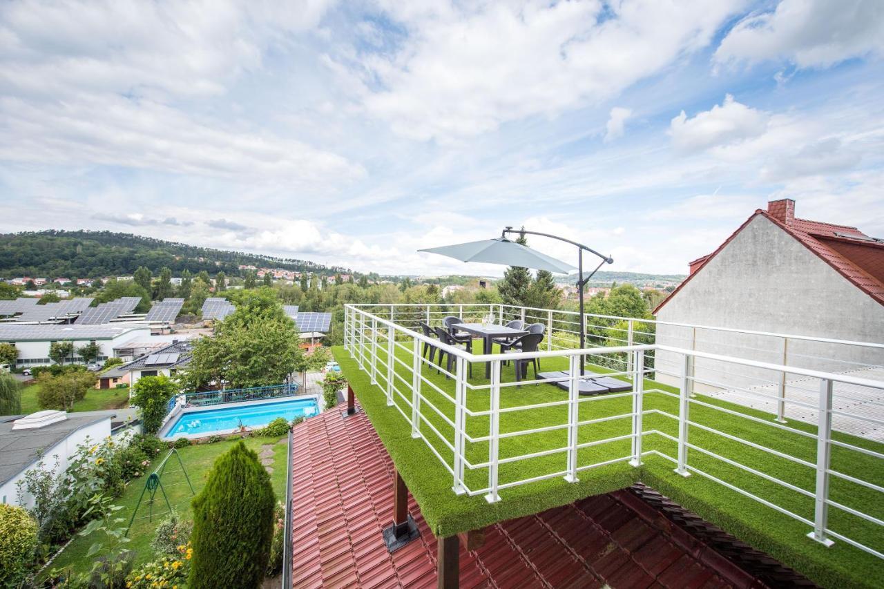 Weitblick-Ferienwohnung Eisenach Extérieur photo